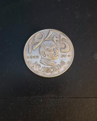 moneta 20 lire Mussolini