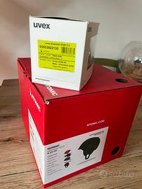 Casco atomic e maschera uvex