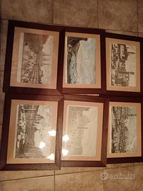 6 stampe antiche