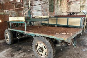 Carro raccolta Billo 4x4 a diesel con compressore