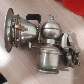 Antica Lampada a Carburo di calcio per moto/bici