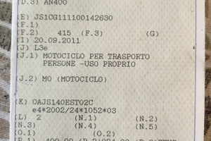 Burgman 400 AN 20011