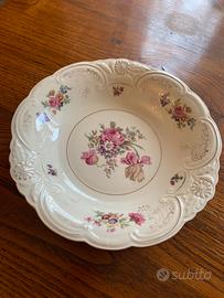 Piatto vintage in porcellana Bareuther Bavaria