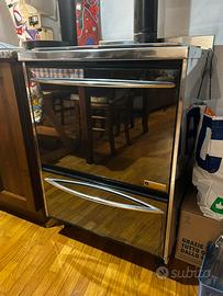 Stufa nordica con forno
