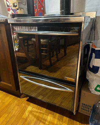 Stufa nordica con forno