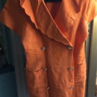 Vestito lino e viscosa Pizzico Tg 42