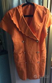 Vestito lino e viscosa Pizzico Tg 42