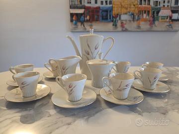 Servizio da caffè vintage Bavaria in porcellana
