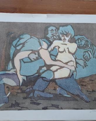 Xilografia Originale Mino Maccari