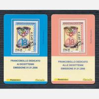 FRANCOBOLLO DICIOTTENNI 