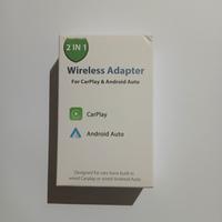 Adattatore Wireless 2-in-1 per CarPlay e Android