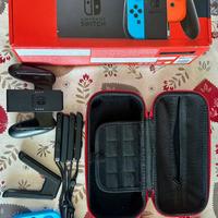 2 Joy-Con dock custodia accessori Nintendo Switch