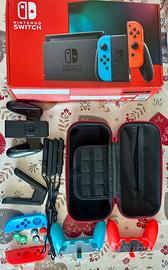 2 Joy-Con dock custodia accessori Nintendo Switch