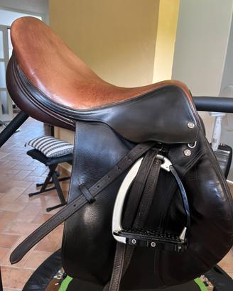 sella con staffe equitazione equipe evolution