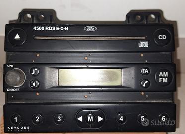 Autoradio Originale Ford 4500 RDS E·O·N+CODICE