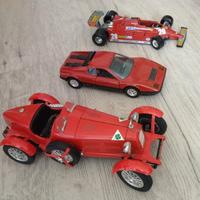 Modellini auto da corsa anni 80