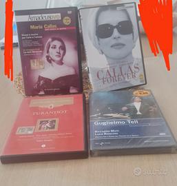 Maria Callas set Dvd+CD + Dvd Callas forever+altri