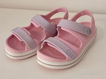 Crocband Cruiser Sandal K taglia C11 (28-29) rosa