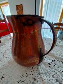 brocca di rame vintage 