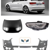 Audi A3 frontale kit airbag paraurti cofano 2012-