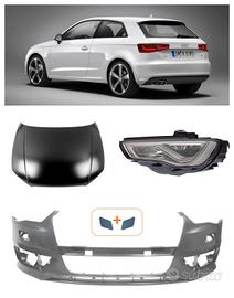 Audi A3 frontale kit airbag paraurti cofano 2012-