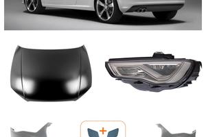 Audi A3 frontale kit airbag paraurti cofano 2012-