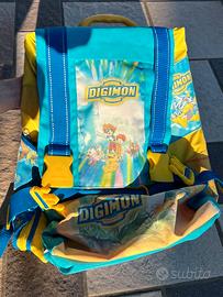 ZAINO SCUOLA DIGIMON
