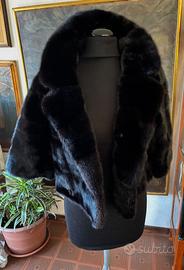 Bolero di pelliccia di visone