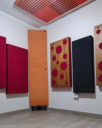 Pannelli fonoassorbenti/bass trap/diffusori 