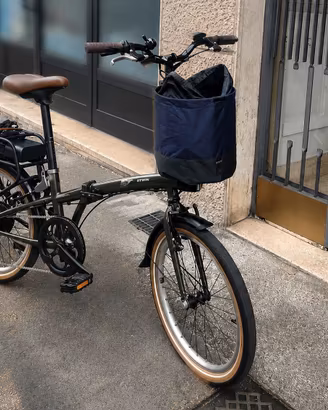 Bici elettrica  BTWINE E FOLD 500 pieghevoli