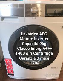 Lavatrice AEG 9kg A+++