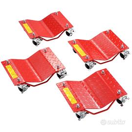 Carrello per Ruote in Acciaio per Trasporto Auto