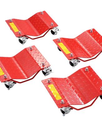 Carrello per Ruote in Acciaio per Trasporto Auto