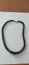 Collana di malachite 