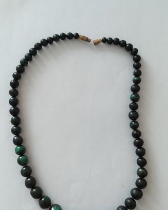 Collana di malachite 