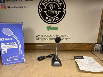 Icom SM 6 pari al nuovo full set