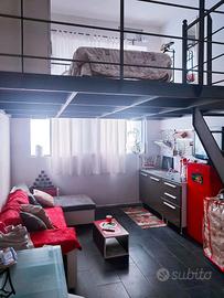 Monolocale con soppalco