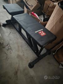 panca orizzontale/verticale  pesi palestra 