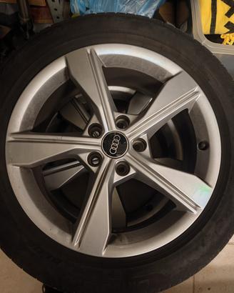 cerchi Audi originali 17 pollici PERFETTI