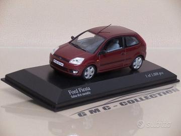 Ford Fiesta 2002 Amaranto Met. Minichamps 1/43