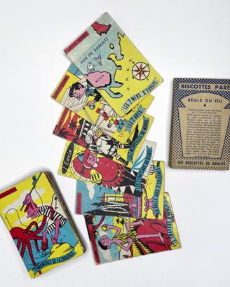 BISCOTTES PARES Carte da gioco "7 fois 7"