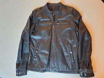 Giacca Nera Vera Pelle