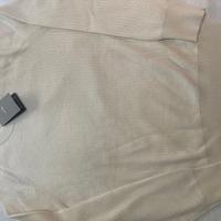 Uma Wang maglione off white seta