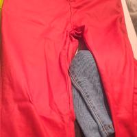 Pantalone XXL ecopelle, caldo