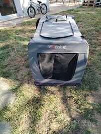 trasportino macchina per cane taglia grande