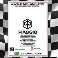 tutti i ricambi piaggio nuovi o usati testati