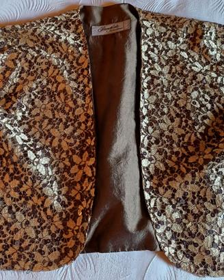 Giacchino coprispalle MaxMara taglia 42 pizzo/pail