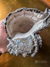 Conchiglia Buccellati Milano rivestita in Argento