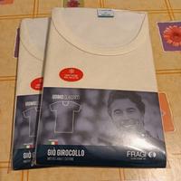 2 pezzi,Canottiera Intima Uomo,Mezza manica Fragi
