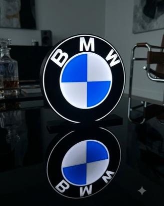 Lampada LED Insegna Luminosa BMW 